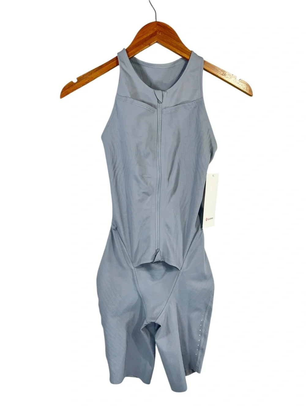 NWT Lululemon SenseKnit Running One-Piece size 2 in Rhino Gray